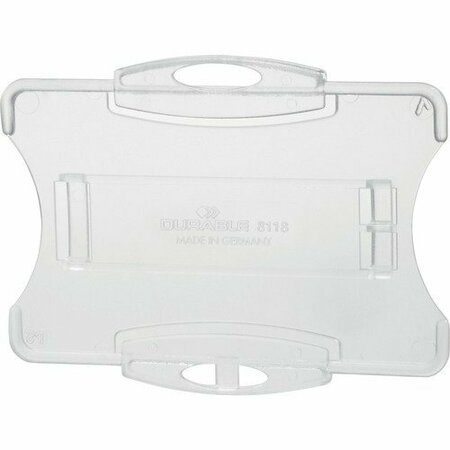 DURABLE OFFICE PRODUCTS HOLDER, ID CARD/BADGE, CLEAR, 10PK DBL891819